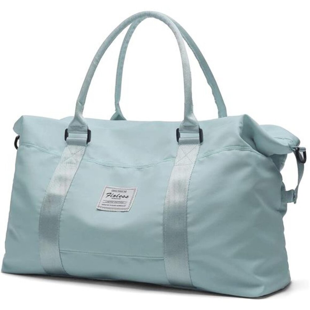 Travel Duffel Bag,Sports Tote Gym Bag,Shoulder Weekender Overnight Bag for Women